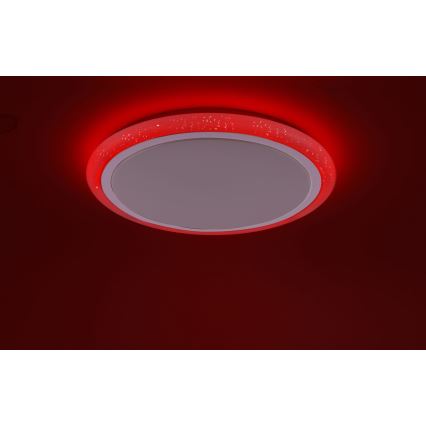 Leuchten Direkt 15230-16 - LED RGB Ściemniany plafon LUISA LED/42W/230V 3000-6400K + pilot