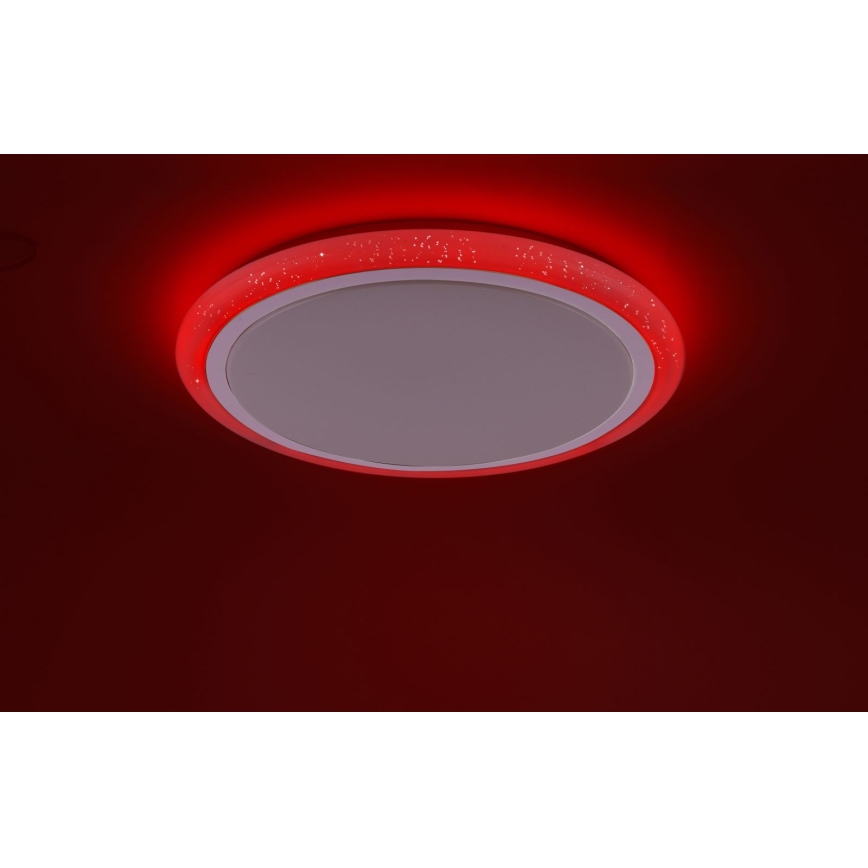 Leuchten Direkt 15230-16 - LED RGB Ściemniany plafon LUISA LED/42W/230V 3000-6400K + pilot