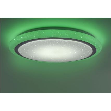 Leuchten Direkt 15230-16 - LED RGB Ściemniany plafon LUISA LED/42W/230V 3000-6400K + pilot