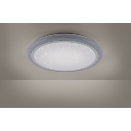 Leuchten Direkt 15230-16 - LED RGB Ściemniany plafon LUISA LED/42W/230V 3000-6400K + pilot