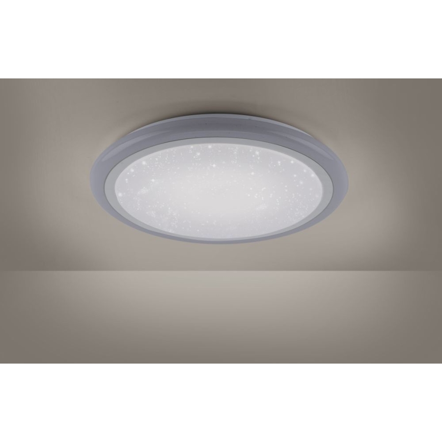 Leuchten Direkt 15230-16 - LED RGB Ściemniany plafon LUISA LED/42W/230V 3000-6400K + pilot