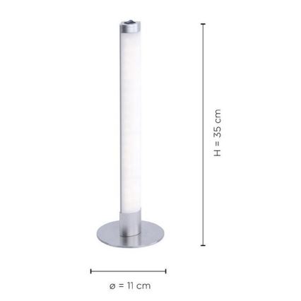 Leuchten Direkt 15272-55 - LED Lampa stołowa AMILIA LED/6W/230V