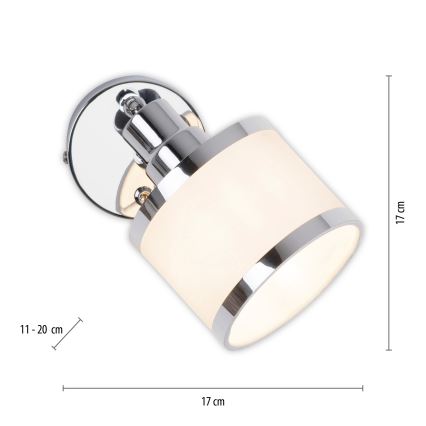 Leuchten Direkt 15371-17 - Kinkiet punktowy ACCOR 1xE14/25W/230V