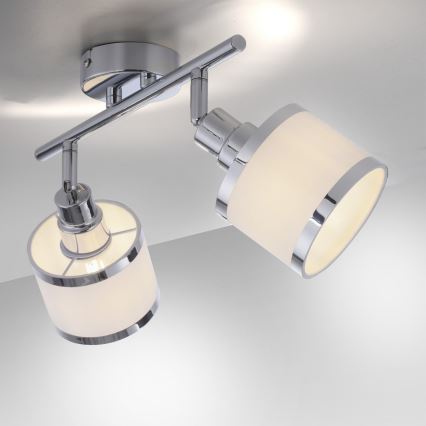 Leuchten Direkt 15372-17 - Oświetlenie punktowe ACCOR 2xE14/25W/230V