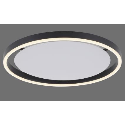 Leuchten Direkt 15391-13 - LED regulowane oświetlenie sufitowe RITUS LED/20W/230V czarny