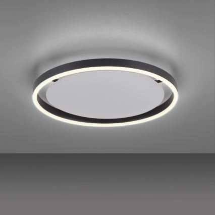 Leuchten Direkt 15391-13 - LED Ściemniany plafon RITUS LED/20W/230V czarny