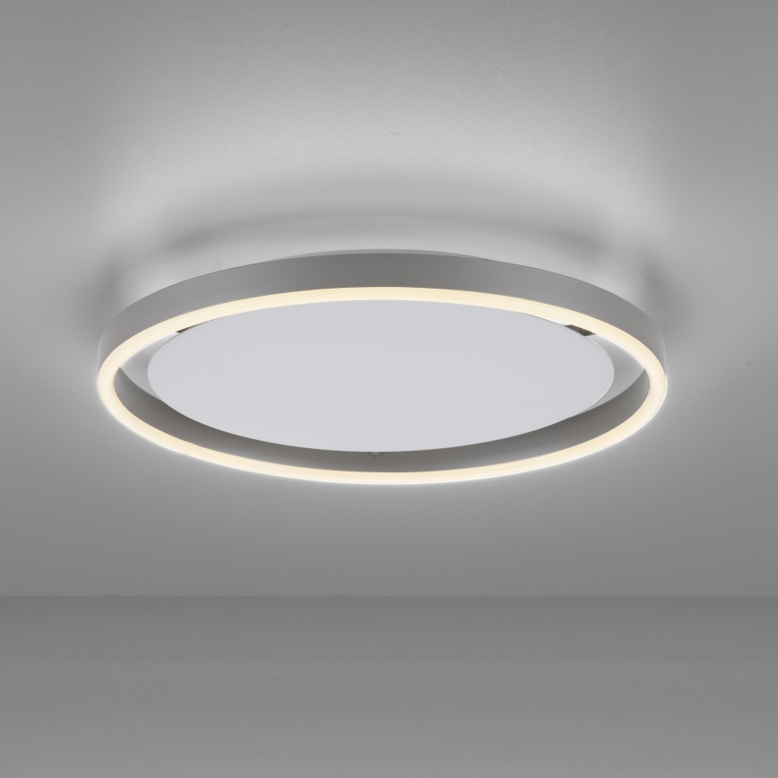 Leuchten Direkt 15391-95 - LED Plafon ściemnialny RITUS LED/20W/230V matowy chrom