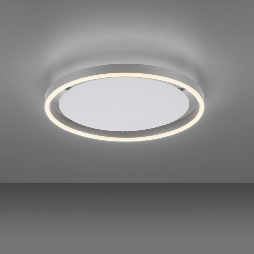 Leuchten Direkt 15391-95 - LED Plafon ściemnialny RITUS LED/20W/230V matowy chrom