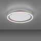 Leuchten Direkt 15391-95 - LED Ściemniany plafon RITUS LED/20W/230V chrom