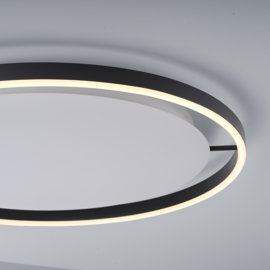 Leuchten Direkt 15392-13 - ściemnialna oprawa sufitowa LED RITUS LED/28W/230V czarna