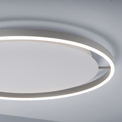 Leuchten Direkt 15392-95 - LED Plafon ściemnialny RITUS LED/30W/230V matowy chrom