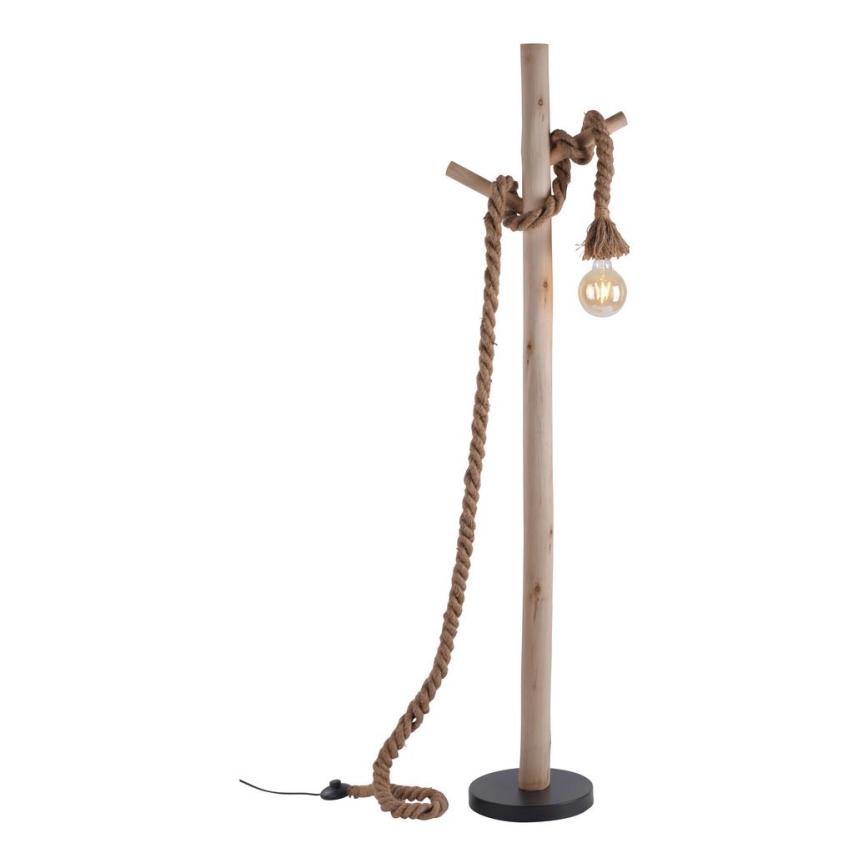 Leuchten Direkt 15484-18 - Lampa podłogowa ROPE 1xE27/15W/230V