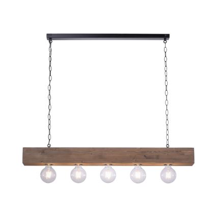 Leuchten Direkt 15508-18 - Żyrandol na łańcuchu VANESSA 5xE27/60W/230V