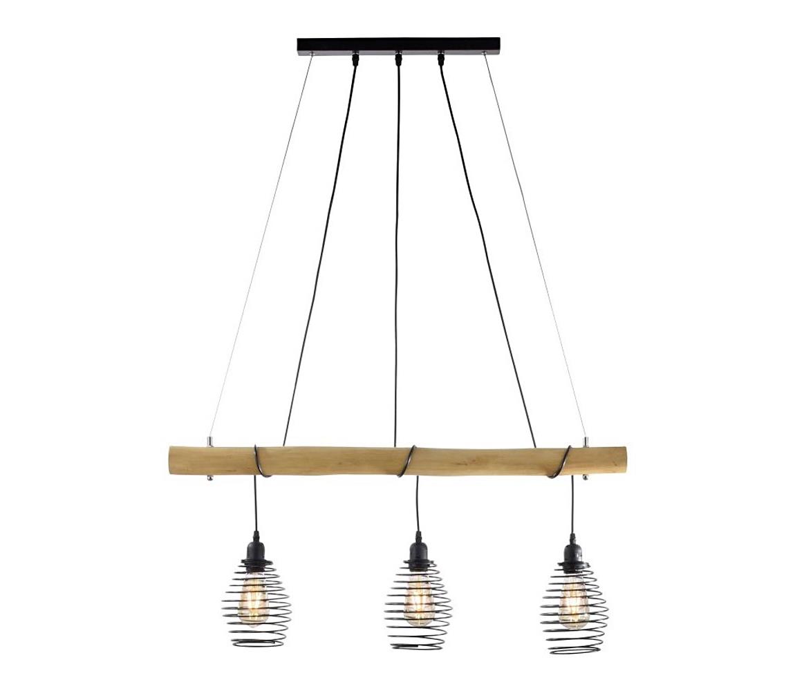 Leuchten Direkt 15526-79 - Żyrandol na lince SPRING 3xE27/40W/230V