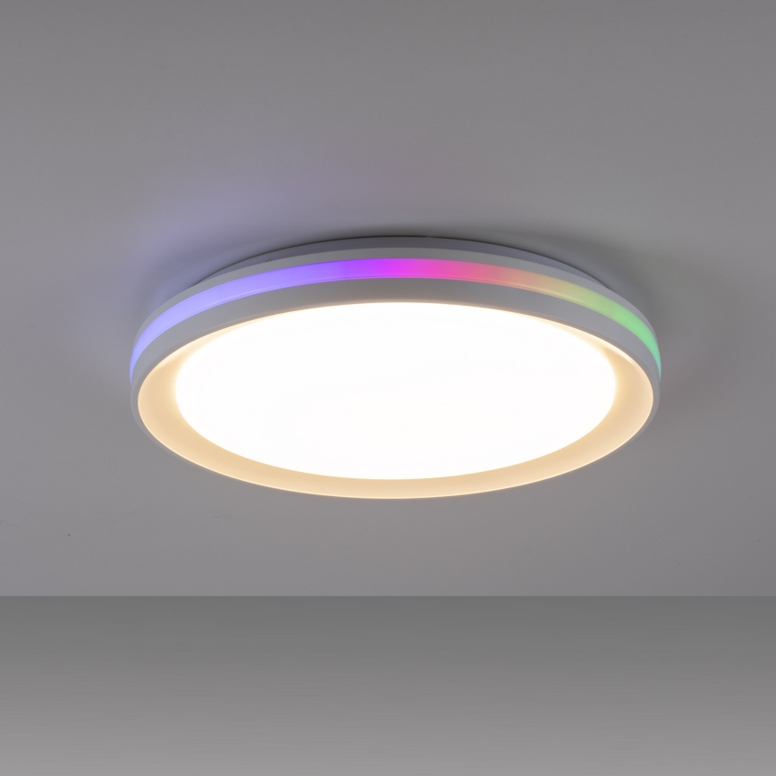 Leuchten Direkt 15544-16 - LED RGB Ściemniany plafon RIBBON LED/15W/230V