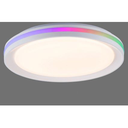 Leuchten Direkt 15544-16 - LED RGB Ściemniany plafon RIBBON LED/15W/230V