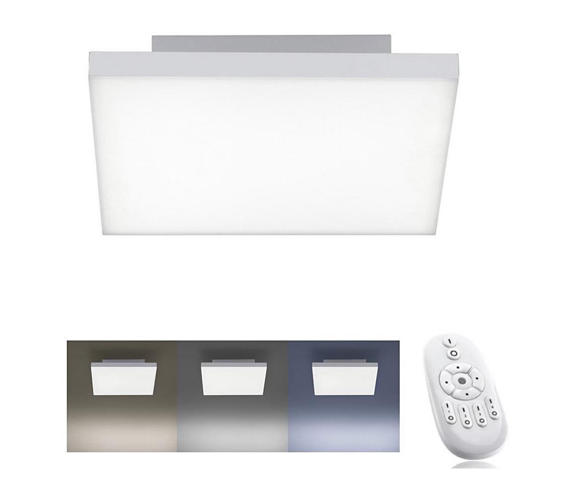 Leuchten Direkt 15550-16 - LED Plafon ściemnialny CANVAS LED/17W/230V + Pilot