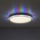 Leuchten Direkt 15555-16 - LED RGBW Ściemniany plafon GALACTICA LED/28W/230V 2700-5000K + pilot