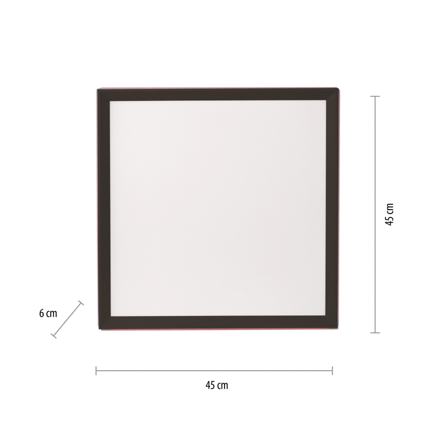 Leuchten Direkt 15556-18 - Ściemnialna lampa sufitowa RGBW GALACTICA LED/32W/230V 2700-5000K + pilot zdalnego sterowania