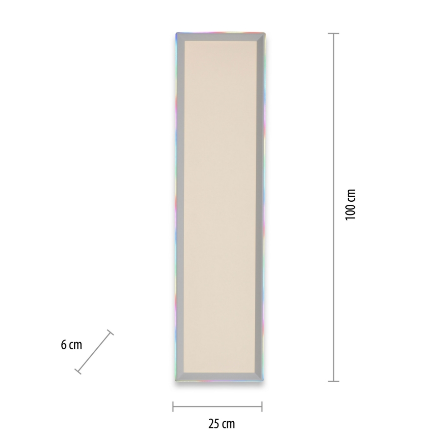 Leuchten Direkt 15557-16 - LED RGB Dimmable ceiling jasny GALACTICA LED/40W/230V
