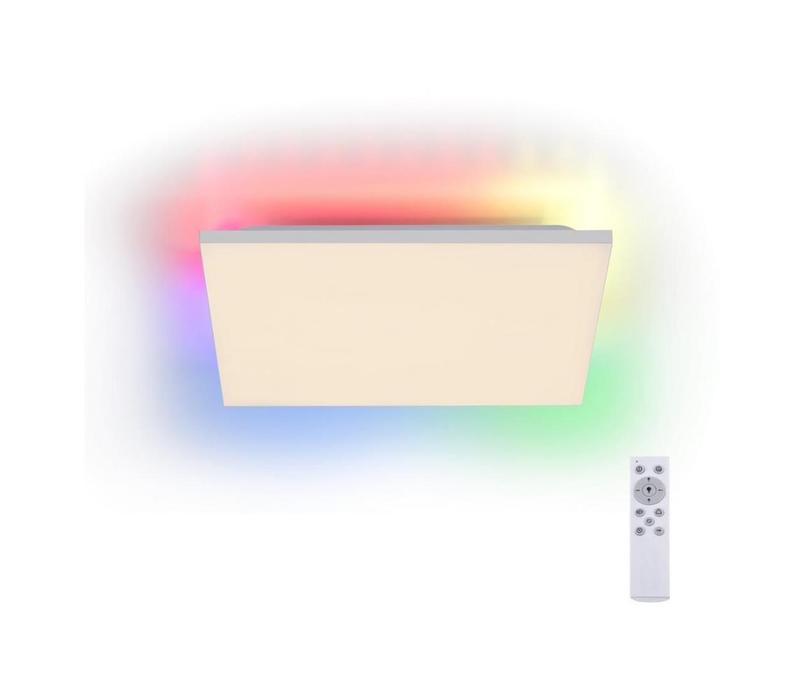 Leuchten Direkt 15561-16-LED RGB Ściemniany plafon CONRAD 27W/230V+ pilot