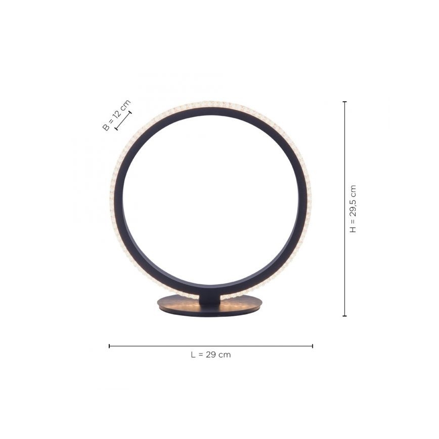 Leuchten Direkt 15612-18 - LED Lampa stołowa MUSA LED/11W/230V