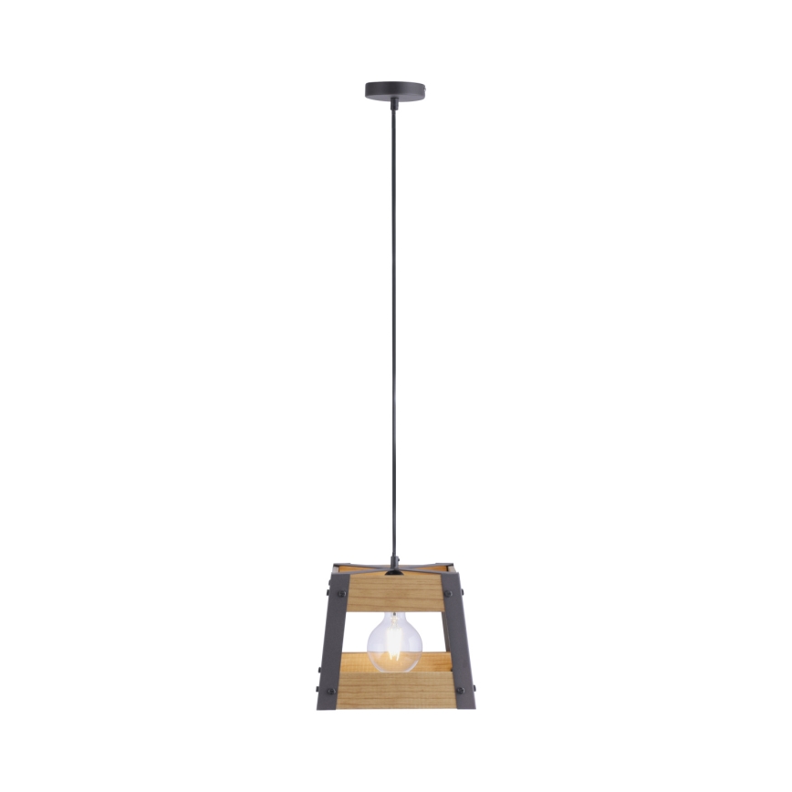 Leuchten Direkt 15720-79 - Żyrandol na lince CRATE 1xE27/60W/230V
