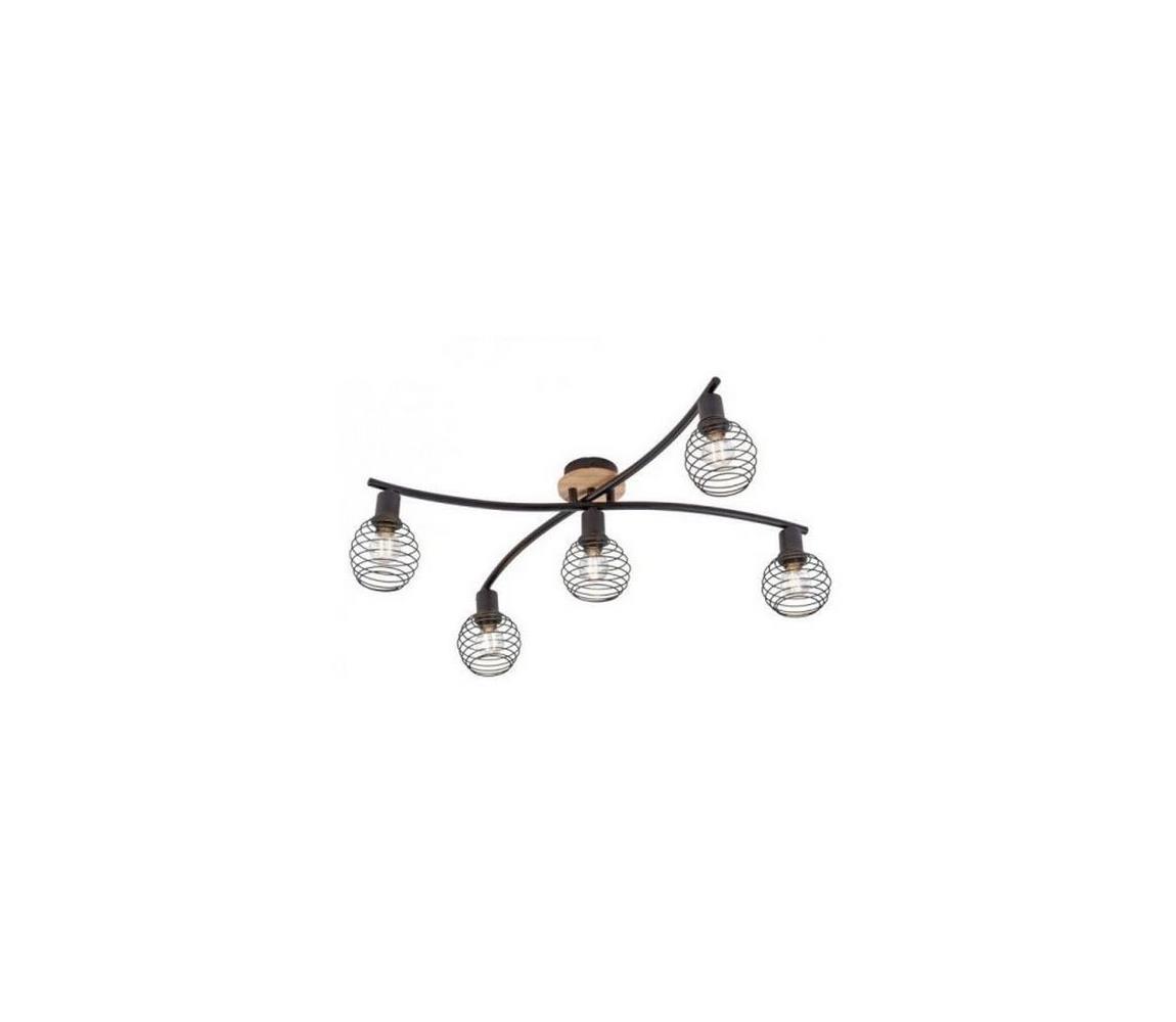 Leuchten Direkt 15925-79 - Żyrandol natynkowy EUGEN 5xE14/40W/230V