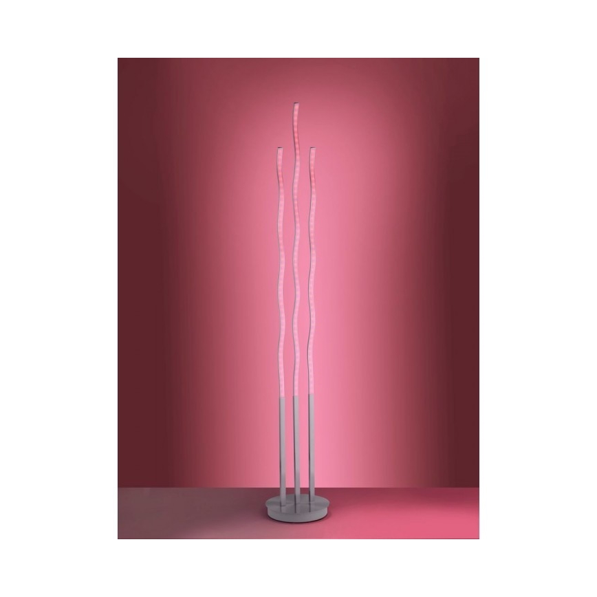 Leuchten Direkt 16268-55 - LED RGB Ściemniana lampa podłogowa WAVE LED/31W/230V + zdalne sterowanie