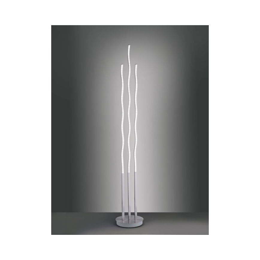 Leuchten Direkt 16268-55 - LED RGB Ściemniana lampa podłogowa WAVE LED/31W/230V + zdalne sterowanie