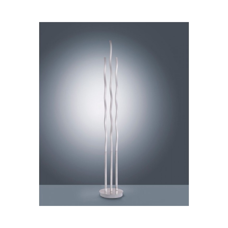 Leuchten Direkt 16268-55 - LED RGB Ściemniana lampa podłogowa WAVE LED/31W/230V + zdalne sterowanie