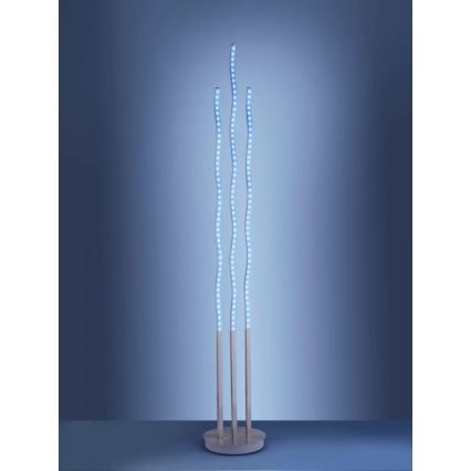 Leuchten Direkt 16268-55 - LED RGB Ściemniana lampa podłogowa WAVE LED/31W/230V + zdalne sterowanie
