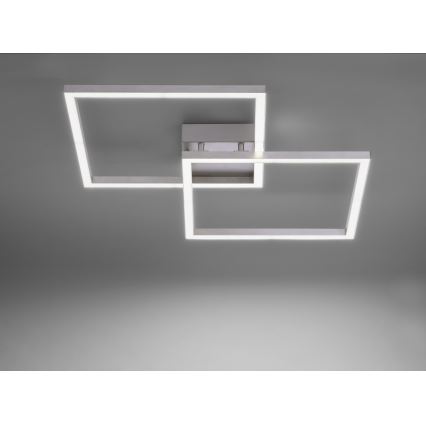 Leuchten Direkt 16429-55 - LED RGB Plafon ściemnialny LOLA 2xLED/12,5W/230V Tuya + Pilot