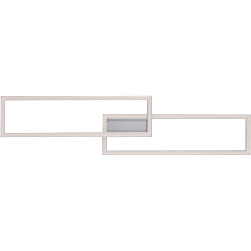 Leuchten Direkt 16430-55 - LED RGBW ściemnialna lampa sufitowa MAXI 2xLED/18W/230V 2700-5000K matowy chrom + zdalne sterowanie