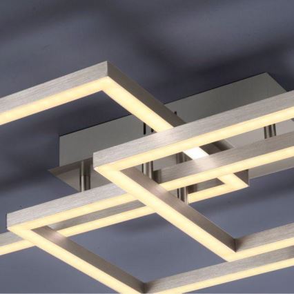 Leuchten Direkt 16431-55 - LED RGB Żyrandol natynkowy ściemnialny MAXI LED/27W/230V + Pilot zdalnego sterowania