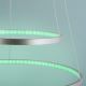 Leuchten Direkt 18460-55 - LED RGB Żyrandol na lince CIRCLE 1×LED/10W/230V+LED/30W