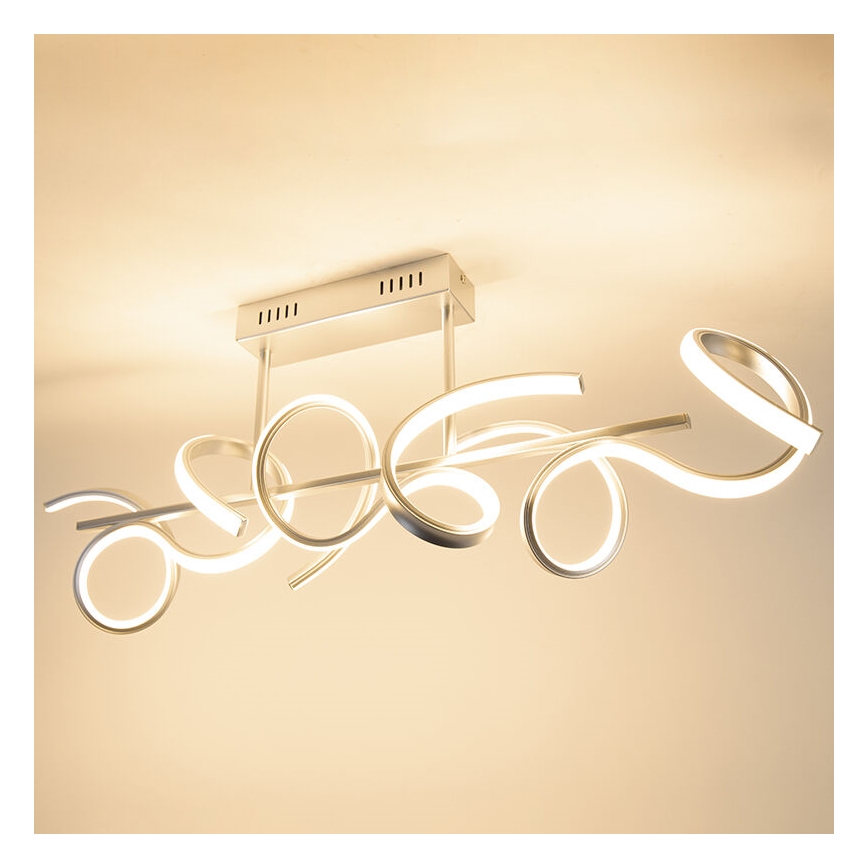 Leuchten Direkt 19032-21 - LED Ściemniany żyrandol natynkowyCURLS LED/25,8W/230V