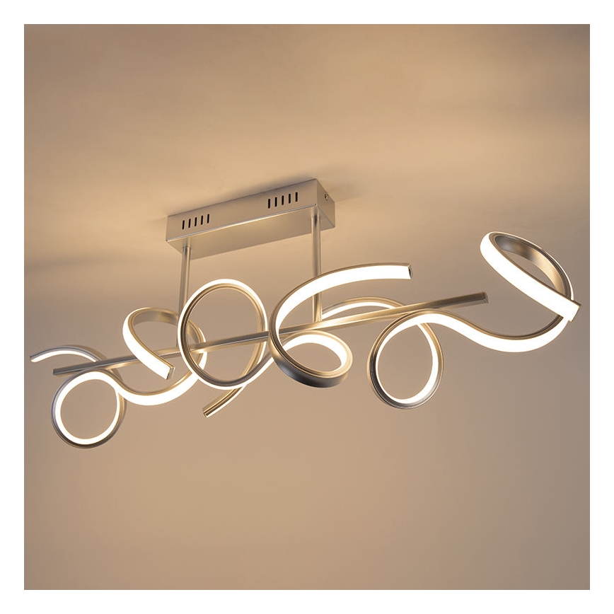 Leuchten Direkt 19032-21 - LED Ściemniany żyrandol natynkowyCURLS LED/25,8W/230V