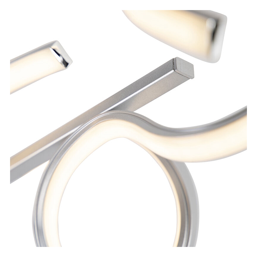 Leuchten Direkt 19032-21 - LED Ściemniany żyrandol natynkowyCURLS LED/25,8W/230V