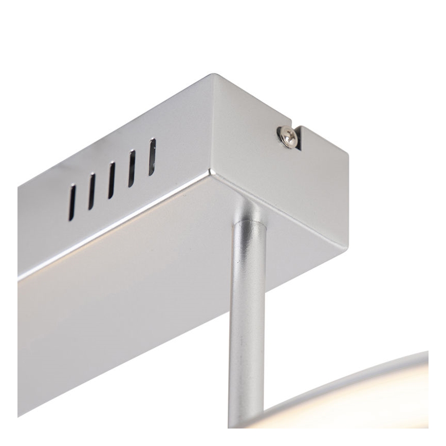Leuchten Direkt 19032-21 - LED Ściemniany żyrandol natynkowyCURLS LED/25,8W/230V