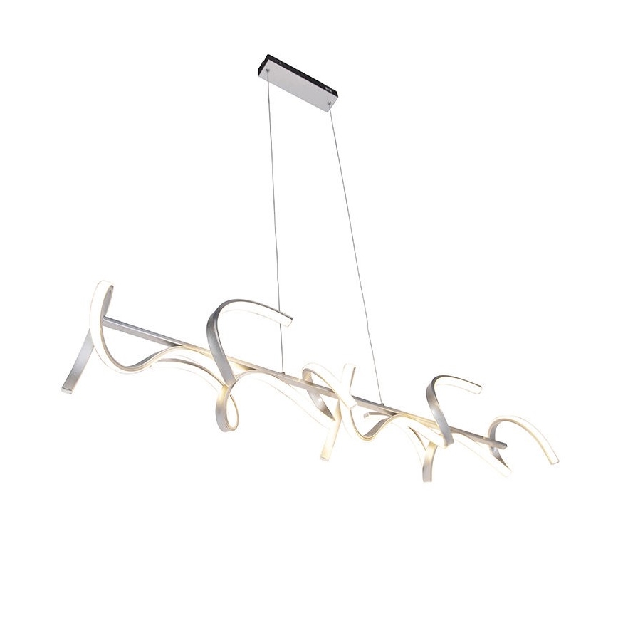 Leuchten Direkt 19033-21 - LED Ściemniany żyrandol na lince CURLS LED/40,8W/230V