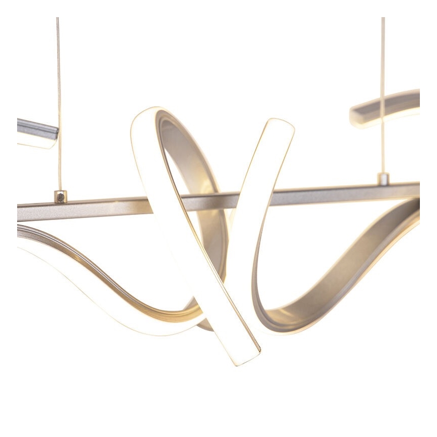 Leuchten Direkt 19033-21 - LED Ściemniany żyrandol na lince CURLS LED/40,8W/230V