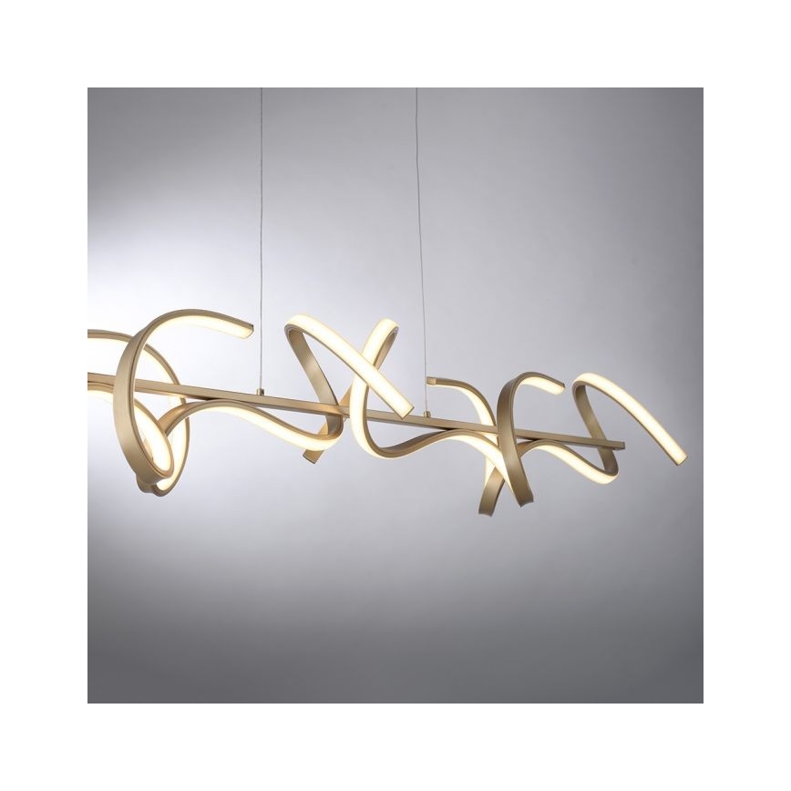 Leuchten Direkt 19033-60 - LED Ściemnialny żyrandol na lince CURLS LED/40,8W/230V