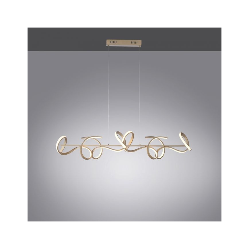 Leuchten Direkt 19033-60 - LED Ściemnialny żyrandol na lince CURLS LED/40,8W/230V