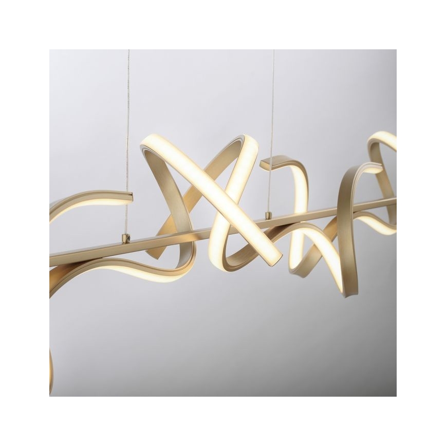 Leuchten Direkt 19033-60 - LED Ściemnialny żyrandol na lince CURLS LED/40,8W/230V