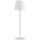Leuchten Direkt 19250-16 - LED Zewnętrzna ściemnialna akumulatorowa lampa stołowa EURIA LED/3W/5V IP54 białe
