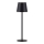 Leuchten Direkt 19250-18 - LED Zewnętrzna ściemnialna akumulatorowa lampa stołowa EURIA LED/3W/5V 2600 mAh IP54 czarny