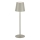 Leuchten Direkt 19250-40 - LED Zewnętrzna ściemnialna akumulatorowa lampa stołowa EURIA LED/3W/5V 2600 mAh IP54 szary