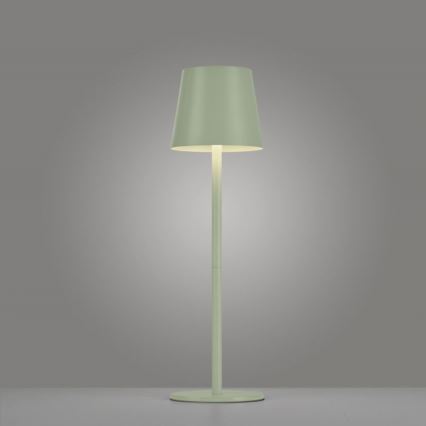 Leuchten Direkt 19250-43 - LED Zewnętrzna ściemnialna akumulatorowa lampa stołowa EURIA LED/3W/5V IP54 zielony