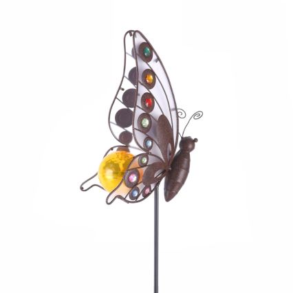 Leuchten Direkt 19703-48 - Lampa solarna LED SOLAR LED/0,06W/1,2V 600 mAh motyl IP44